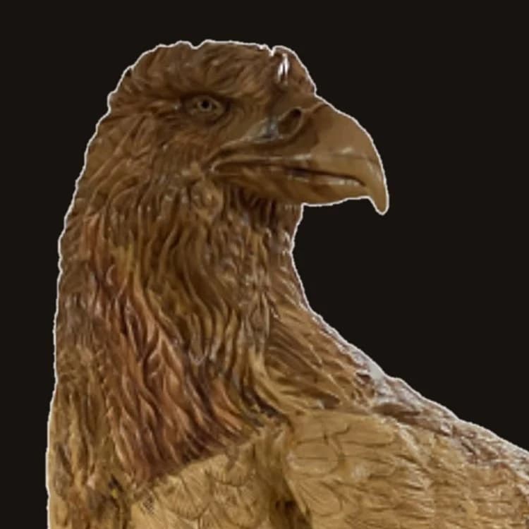Close-up of The Eagle